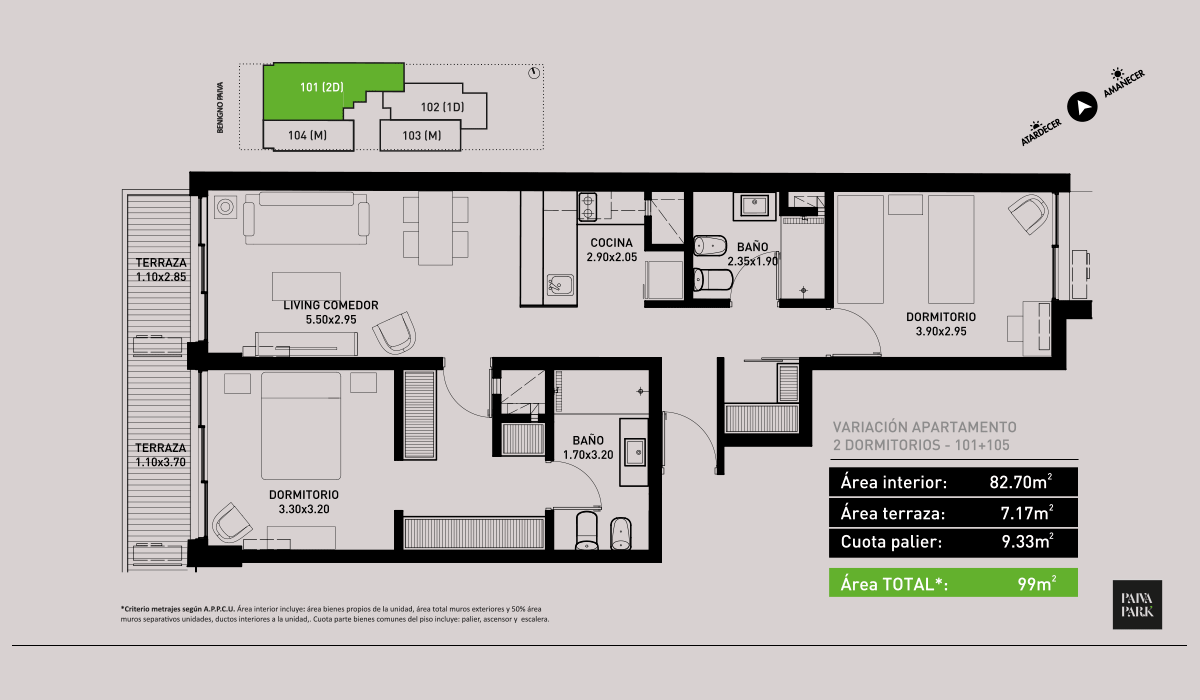 primera planta un  dos en uno