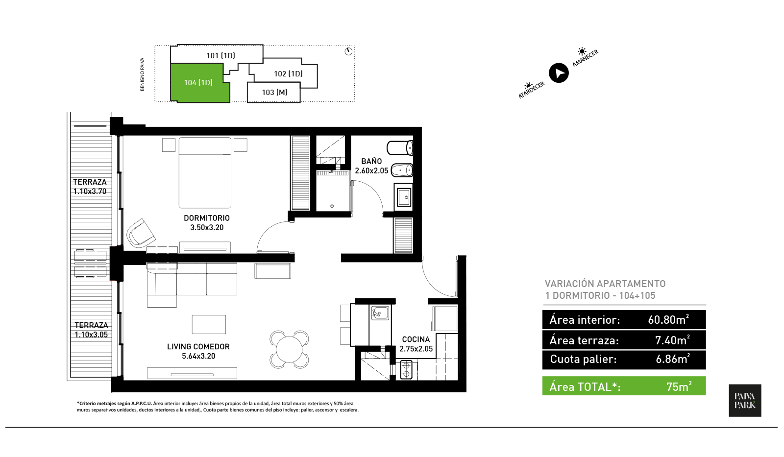 segunda planta un  dos en uno