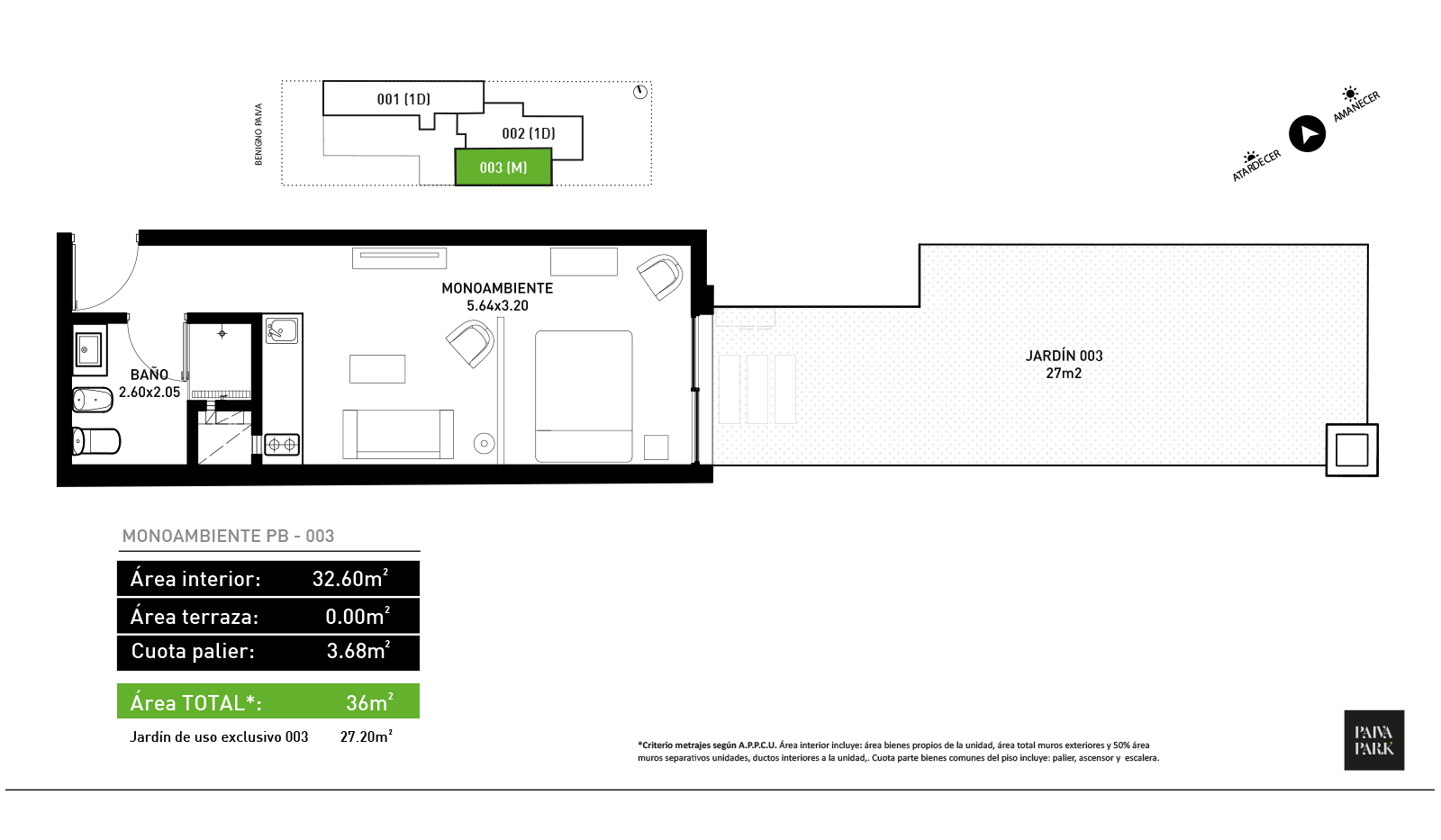 primera planta monoambiente